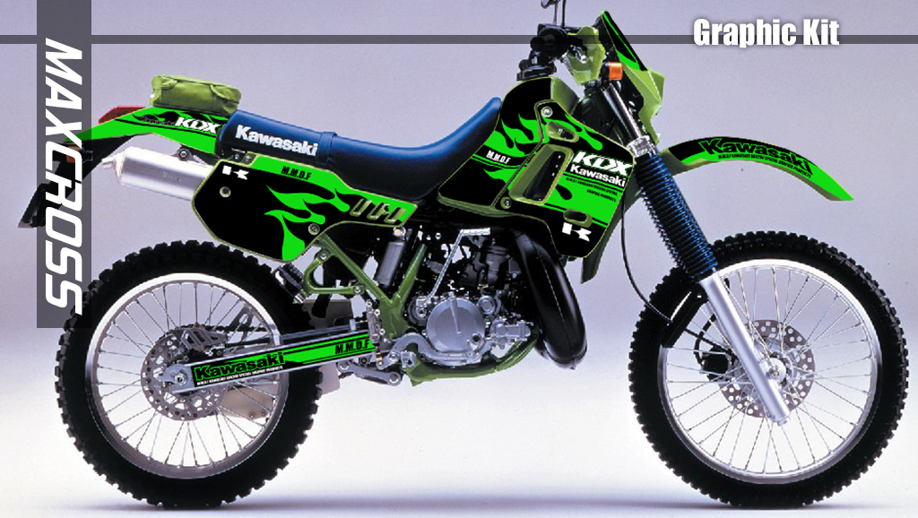 KAWASAKI KDX200SR / R 1989-1994' FIRE STYLE